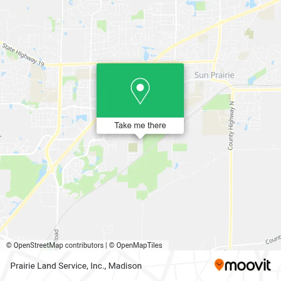 Prairie Land Service, Inc. map