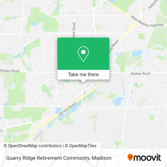 Quarry Ridge Retirement Community map