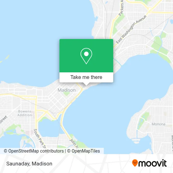 Saunaday map