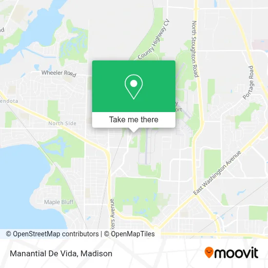 Manantial De Vida map