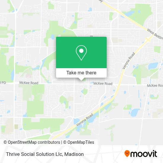 Thrive Social Solution Llc map