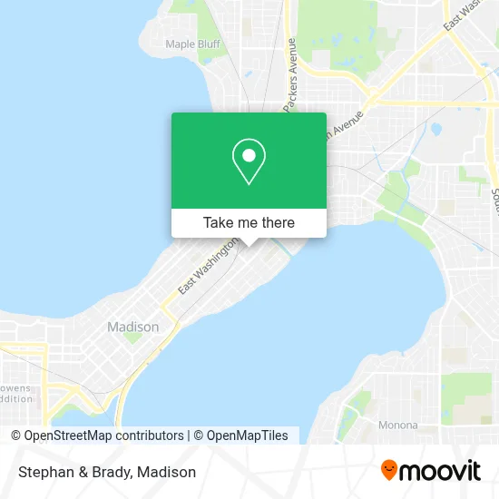 Stephan & Brady map