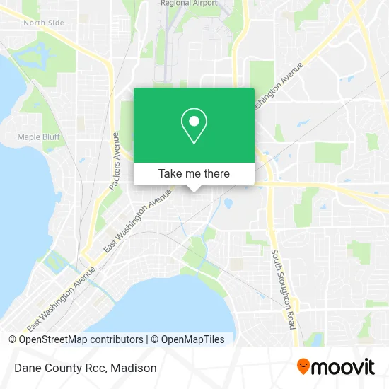 Dane County Rcc map