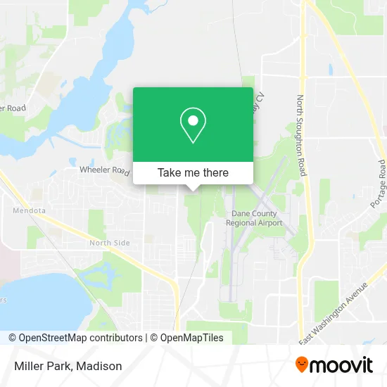 Miller Park map