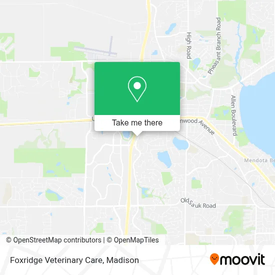 Foxridge Veterinary Care map
