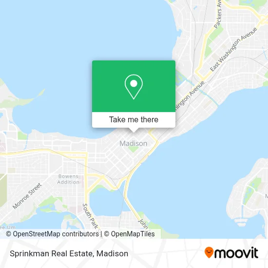 Sprinkman Real Estate map