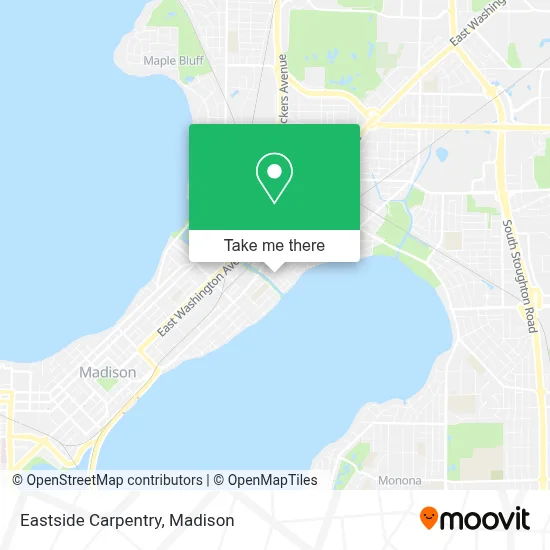 Eastside Carpentry map