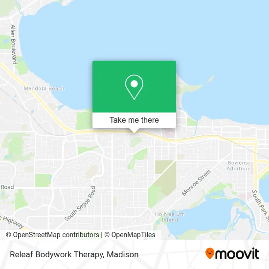 Releaf Bodywork Therapy map