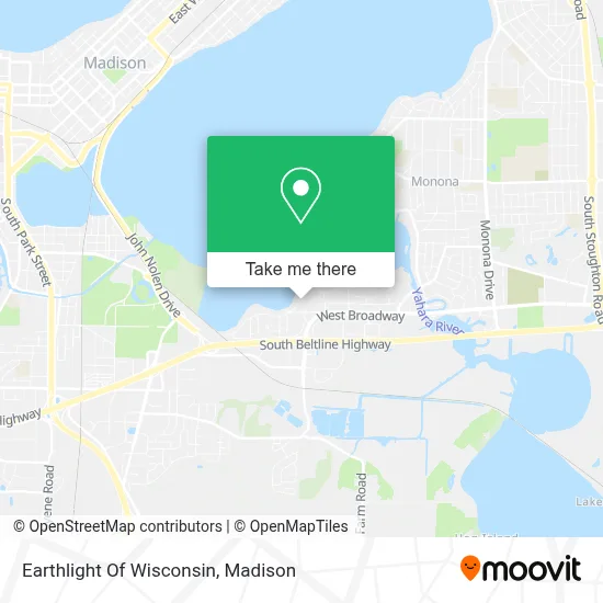 Earthlight Of Wisconsin map