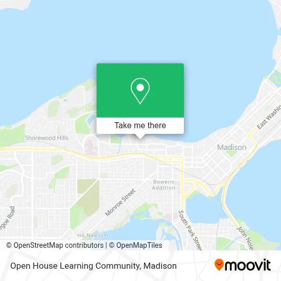 Mapa de Open House Learning Community