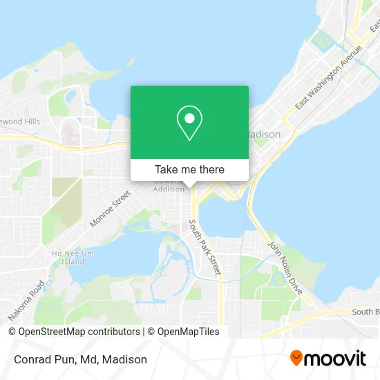 Conrad Pun, Md map