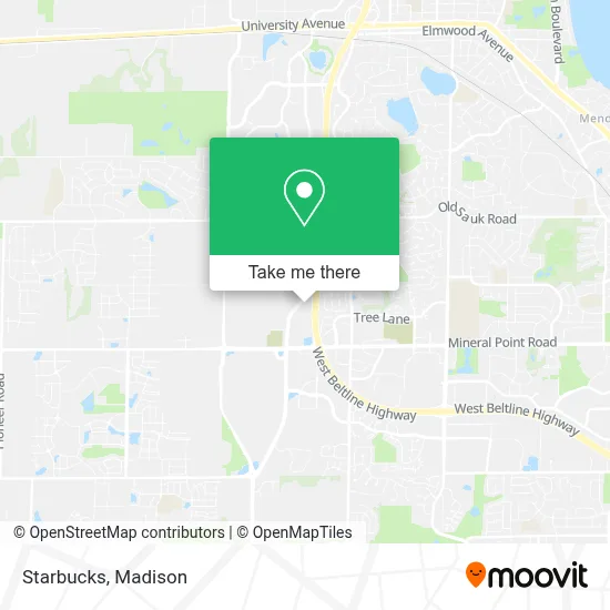 Starbucks map