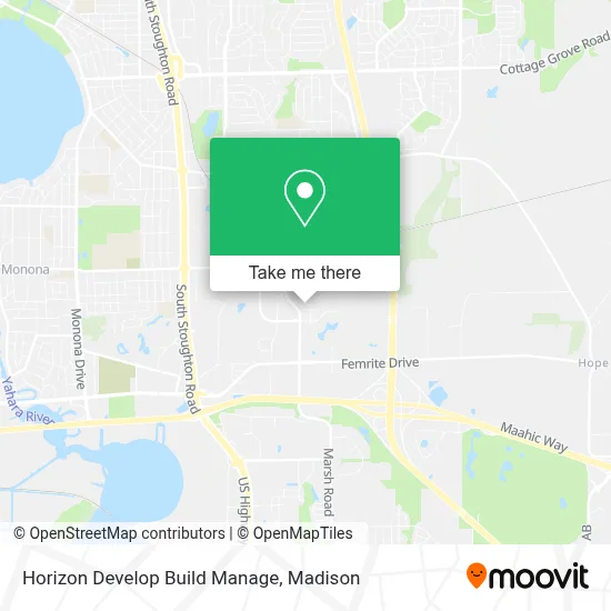 Horizon Develop Build Manage map