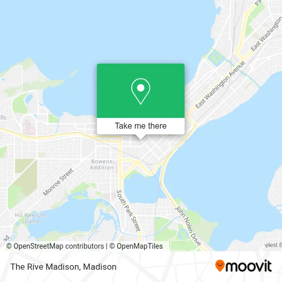 The Rive Madison map