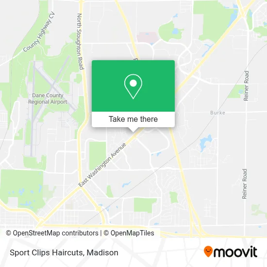 Sport Clips Haircuts map