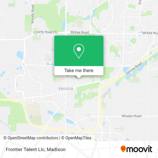 Frontier Talent Llc map