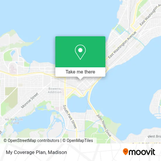 My Coverage Plan map