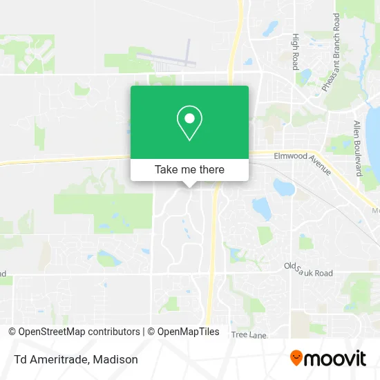 Td Ameritrade map