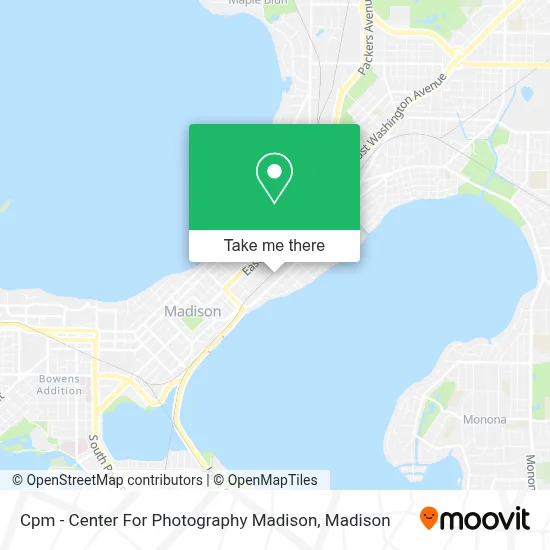 Cpm - Center For Photography Madison map