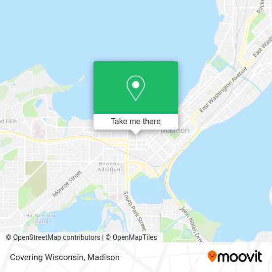 Covering Wisconsin map