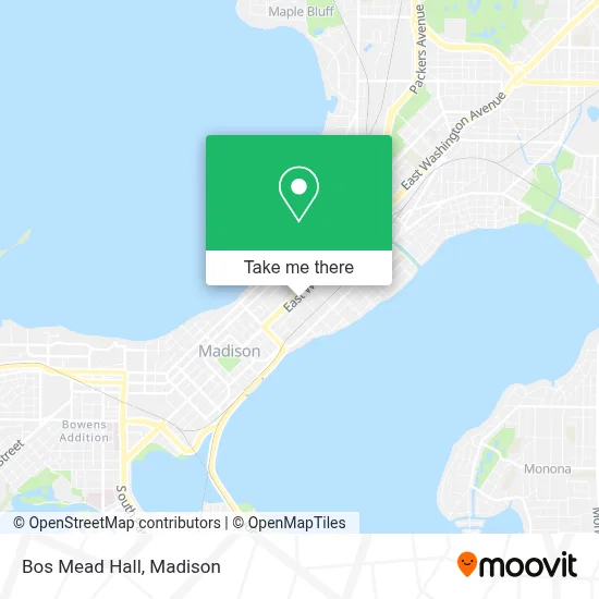 Bos Mead Hall map