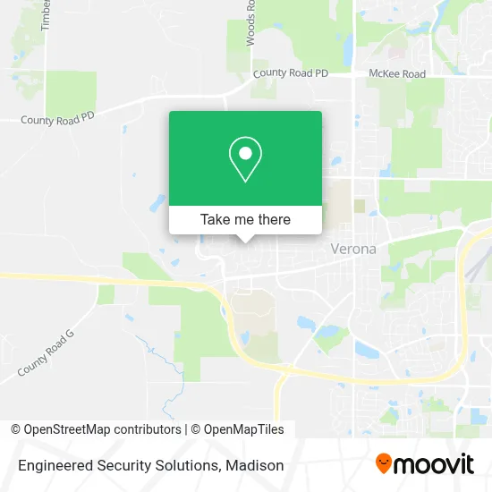 Engineered Security Solutions map