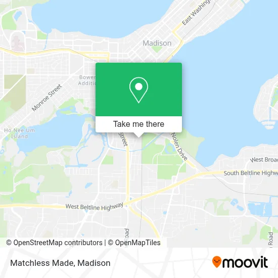 Matchless Made map