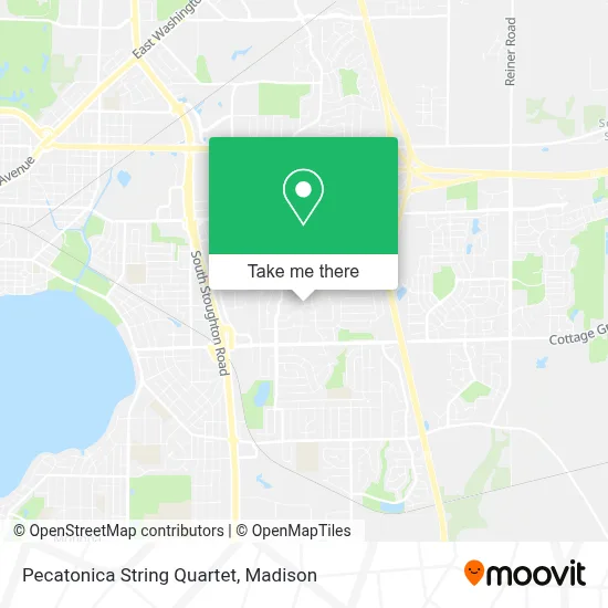 Pecatonica String Quartet map