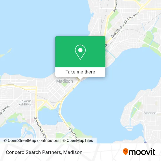 Concero Search Partners map