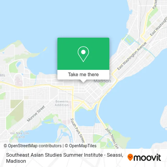 Southeast Asian Studies Summer Institute - Seassi map