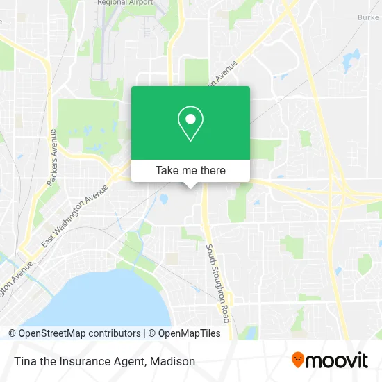 Tina the Insurance Agent map