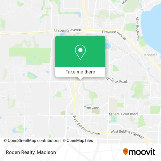 Roden Realty map