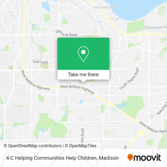 4-C Helping Communities Help Children map