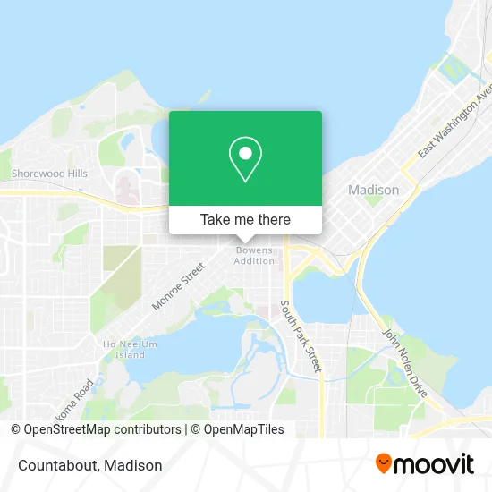 Countabout map
