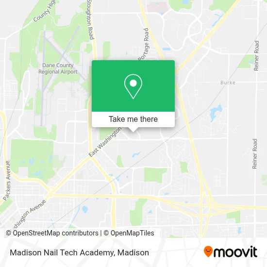 Madison Nail Tech Academy map