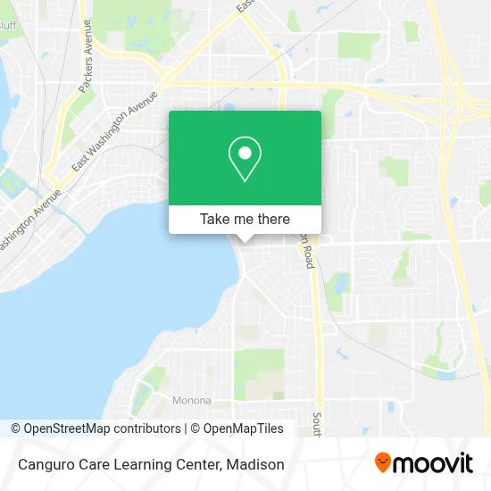 Canguro Care Learning Center map