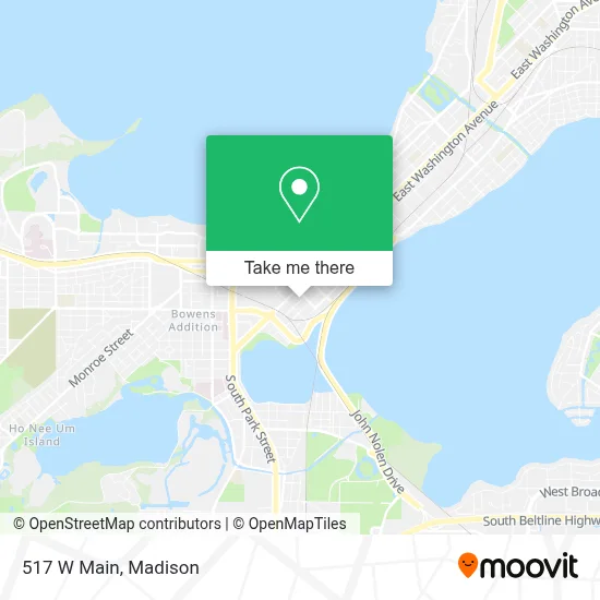 517 W Main map