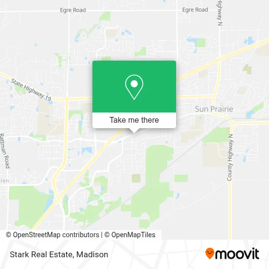 Stark Real Estate map