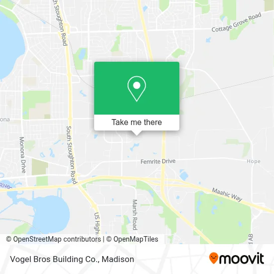 Vogel Bros Building Co. map