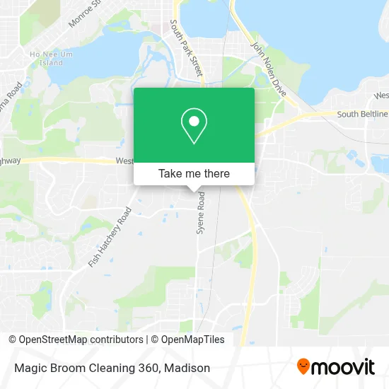 Magic Broom Cleaning 360 map