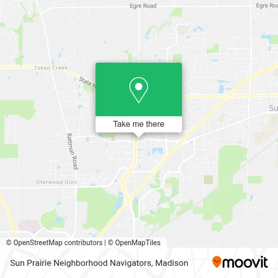 Sun Prairie Neighborhood Navigators map