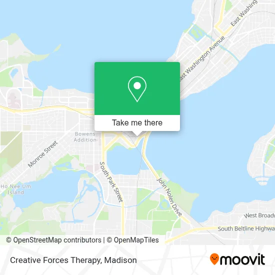 Creative Forces Therapy map