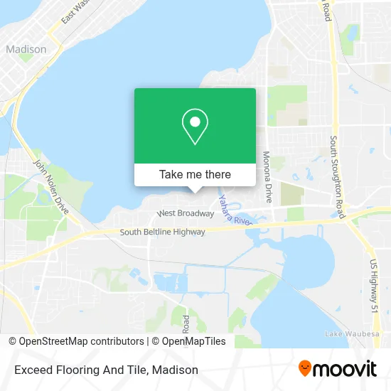 Exceed Flooring And Tile map