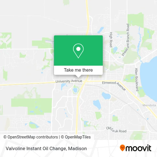 Valvoline Instant Oil Change map