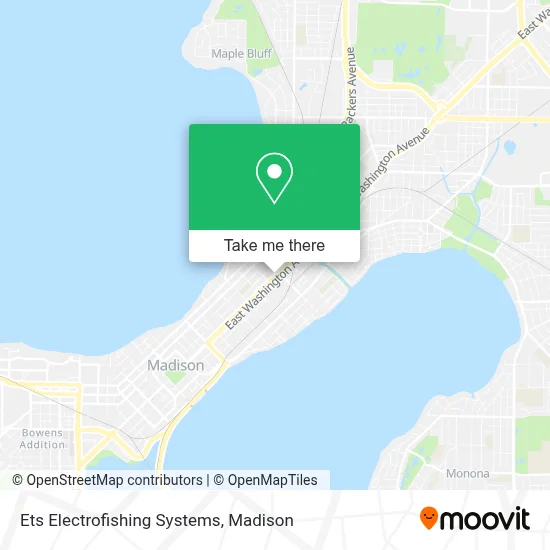 Ets Electrofishing Systems map