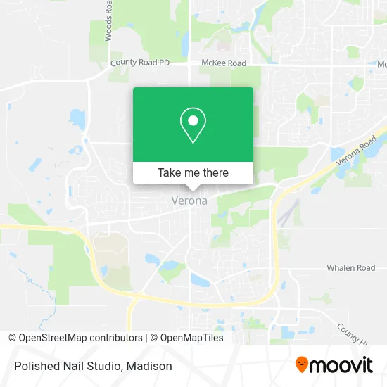 Polished Nail Studio map