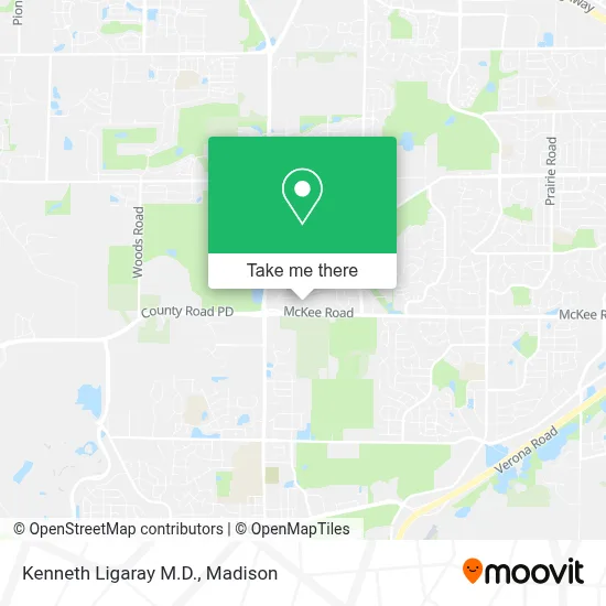 Kenneth Ligaray M.D. map