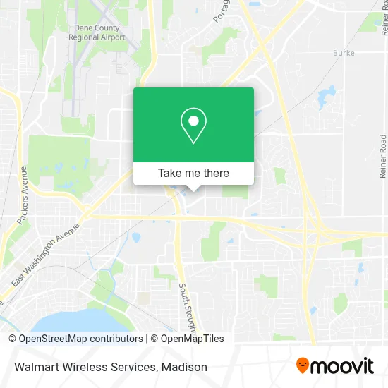 Walmart Wireless Services map