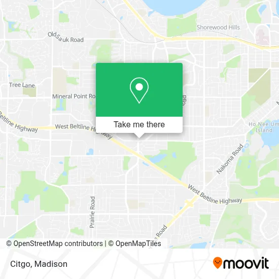 Citgo map