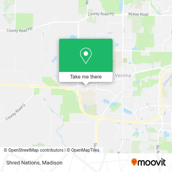 Shred Nations map